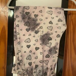 Heart Patterned Kids Bottoms